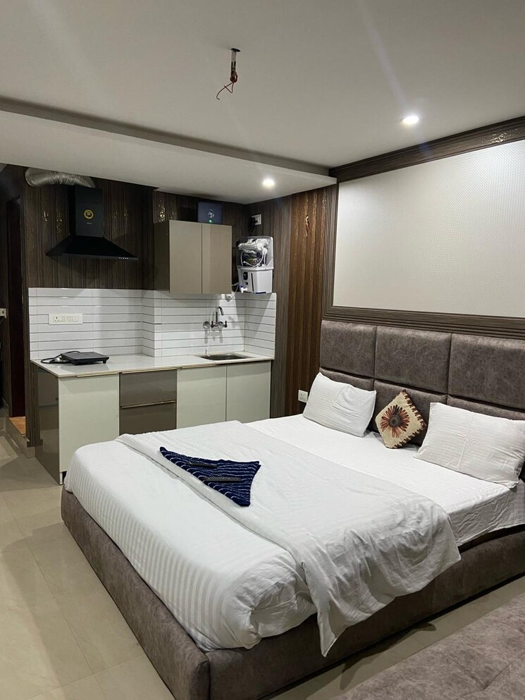 Bedroom, tak-the-forest-residency Studio 1200 Sq.Ft. Apartment In Malsi Dehradun 9020685