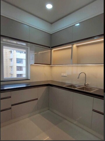Kitchen in 4 BHK Apartment at Hill Ridge Springs, Gachibowli – for Rent