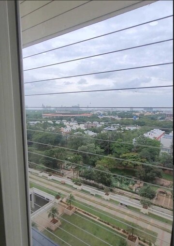 Balcony in 4 BHK Apartment at Hill Ridge Springs, Gachibowli – for Rent