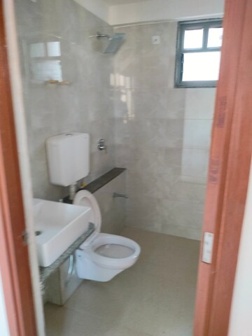 Bathroom in 3 BHK Apartment at Shivalik Sharda Park View 2, Shela – for Rent