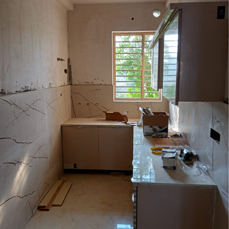 Kitchen, auric-city-homes 3 Bedroom 672 Sq.Ft. Apartment In Neharpar Phase 2 Faridabad 9020876