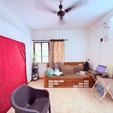 Living Room in 1 BHK Apartment at Pashan – for Rent