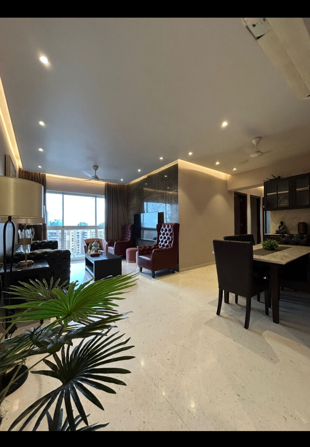 3 BHK + Pooja Room,Servant Room Apartment For Rent in Runwal Elegante