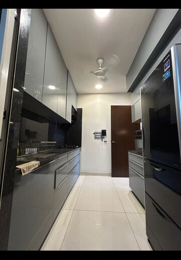 Kitchen in 3 BHK Apartment at Runwal Elegante, Andheri West – for Rent
