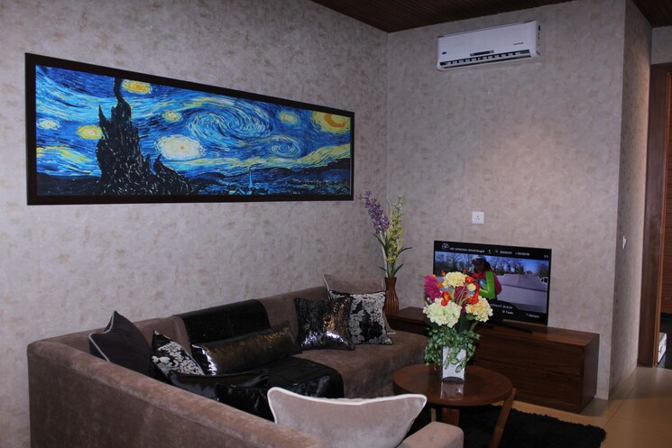 Living Room, ambala highway 3 Bedroom 1610 Sq.Ft. Apartment In Ambala Highway Zirakpur 9020887