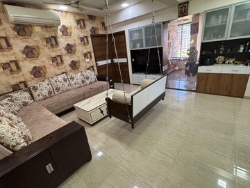 Living Room in 3.5 BHK Apartment at Bhadaj – for Sale