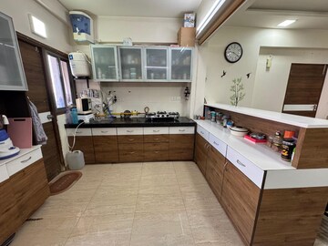 Kitchen in 3.5 BHK Apartment at Bhadaj – for Sale