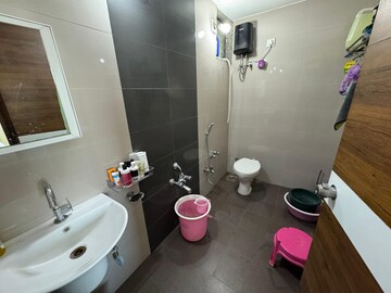 Bathroom in 3.5 BHK Apartment at Bhadaj – for Sale