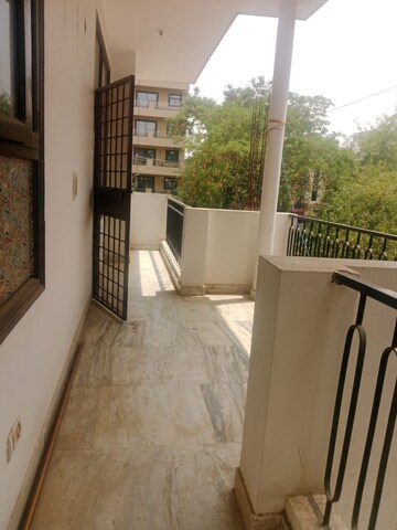 Balcony in 3 BHK Builder Floor at Palam Vihar Residents Association, Palam Vihar – for Rent