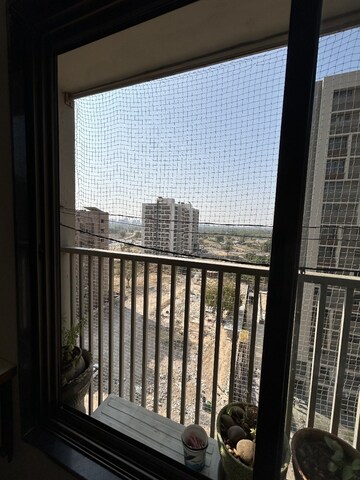 Balcony in 3 BHK Apartment at Gandhi Vraj Residency 2, Science City – for Sale