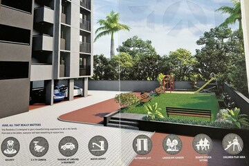3 BHK Apartment – Exterior View View at Gandhi Vraj Residency 2, Science City - for Sale