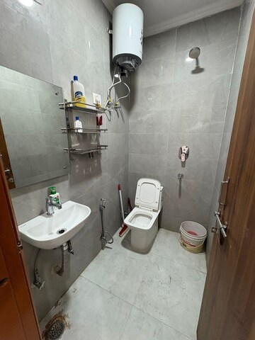 Bathroom in 1 BHK Apartment at Freedom Fighters Enclave – for Rent
