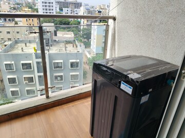 Balcony in Studio Apartment at Bramhacorp Smart, Wadgaon Sheri – for Rent