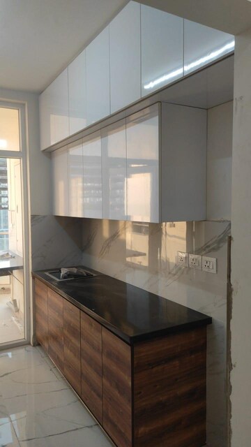 Kitchen in 3 BHK Apartment at Mantri Lithos, Thanisandra – for Rent