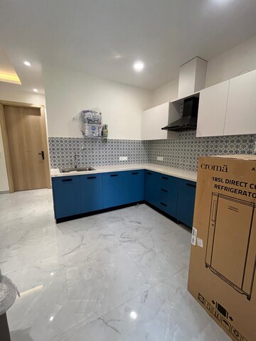 Kitchen in 2 BHK Builder Floor at Sushant Lok I – for Rent