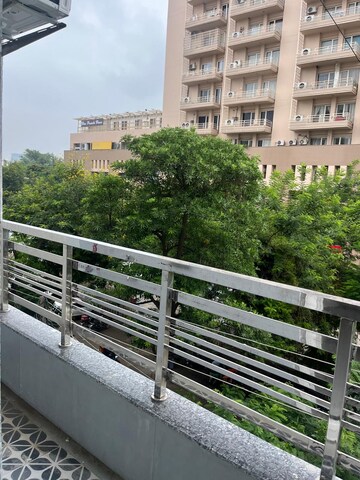 Balcony in 2 BHK Builder Floor at Sushant Lok I – for Rent