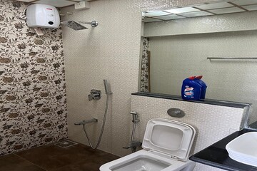 Bathroom in 3 BHK Apartment at Runwal The Orchard Residency, Ghatkopar West – for Rent