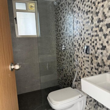 Bathroom in 3 BHK Apartment at Supreme Estia Phase 1, Baner – for Rent