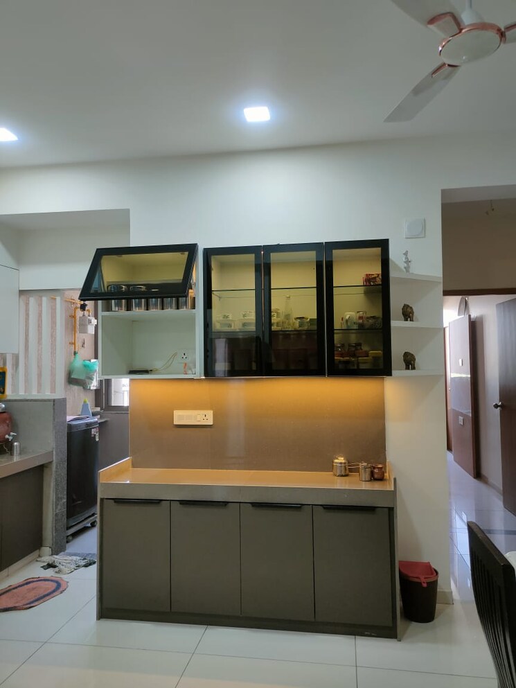 Kitchen, bhadaj 3 Bedroom 1800 Sq.Ft. Apartment In Bhadaj Ahmedabad 9021047