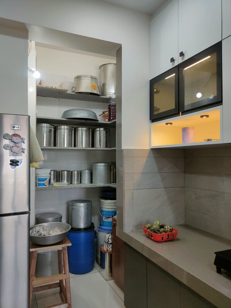 Kitchen, bhadaj 3 Bedroom 1800 Sq.Ft. Apartment In Bhadaj Ahmedabad 9021047