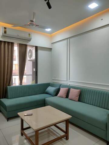 Living Room in 3 BHK Apartment at Bhadaj – for Sale