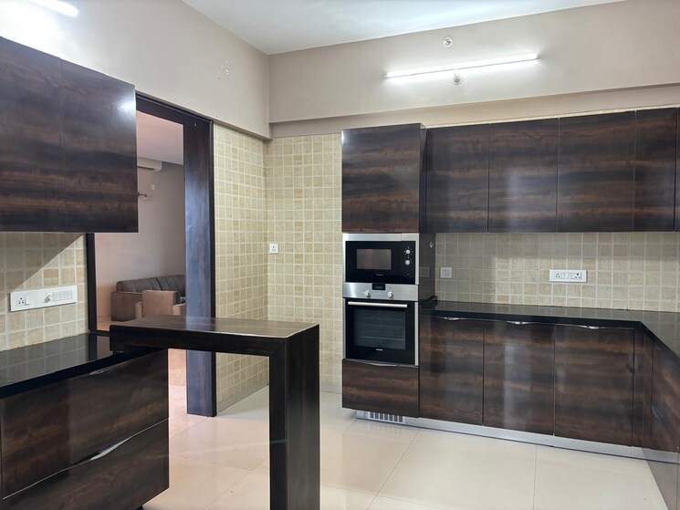 Kitchen, park-grandeur 3 Bedroom 1500 Sq.Ft. Apartment In Baner Pune 9021107
