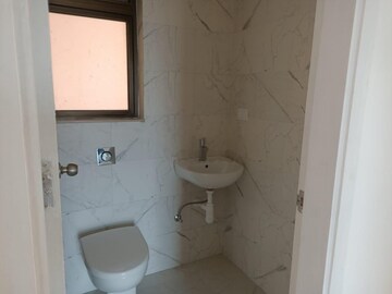 Bathroom in 3 BHK Apartment at Vasant Oasis Phase 2, Andheri East – for Rent