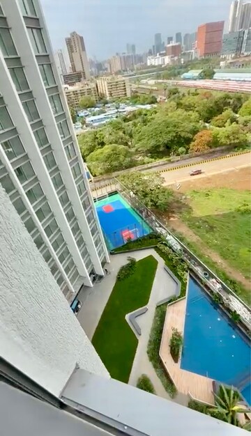 Balcony in 2 BHK Apartment at Sunteck City Avenue 4, Goregaon West – for Rent