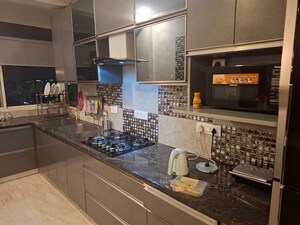 Kitchen in 3 BHK Apartment at DLF Park Place, Sector 54 – for Sale