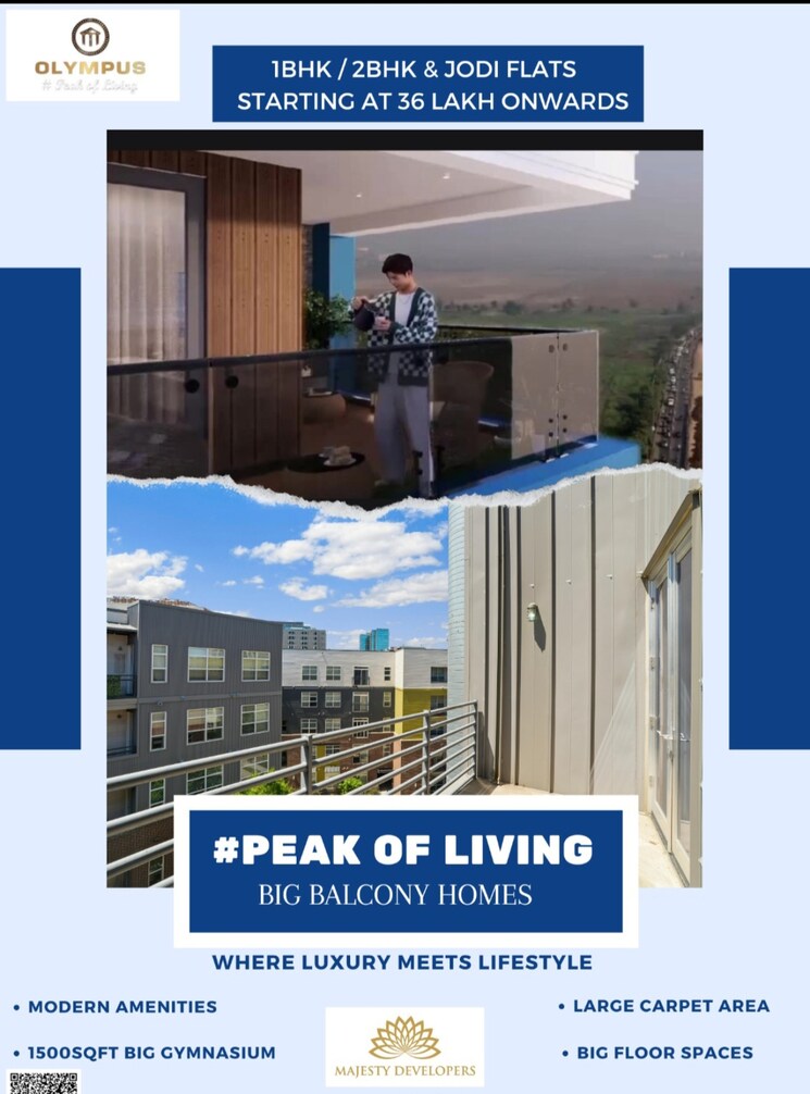 Exterior View, majesty-olympus-towers 1 Bedroom 467 Sq.Ft. Apartment In Vasai East Palghar 9021178