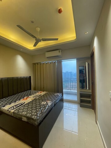 Bedroom in 1 BHK Builder Floor at Sushant Lok I – for Rent