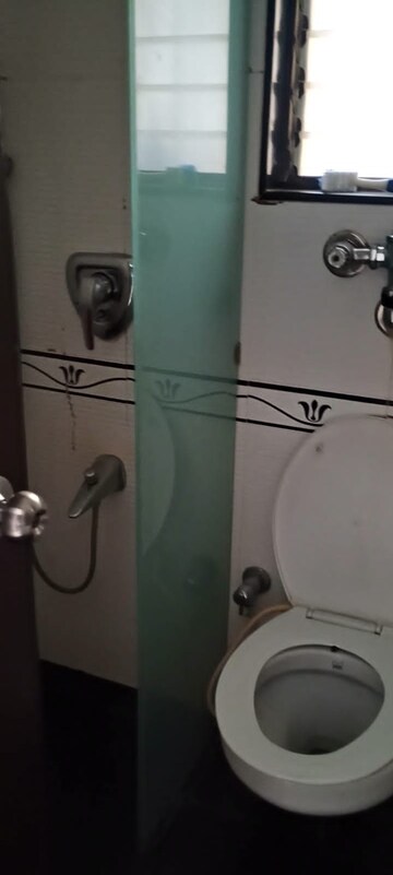 Bathroom in 2 BHK Apartment at Lake Pleasant, Powai – for Rent