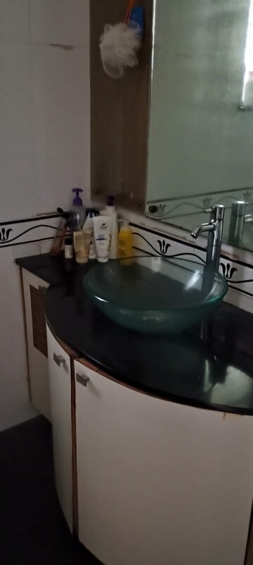 Bathroom in 2 BHK Apartment at Lake Pleasant, Powai – for Rent