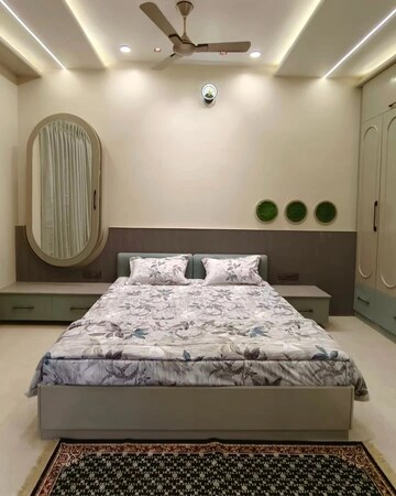 Bedroom in 4 BHK Builder Floor at Vasant Vihar – for Sale