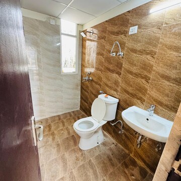 Bathroom in 3 BHK Apartment at Amrapali Crystal Homes, Sector 76 – for Rent