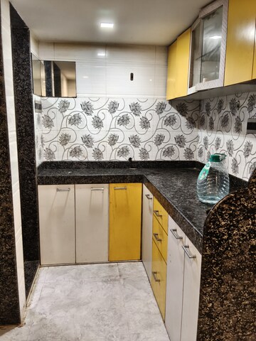 Kitchen in 1 BHK Apartment at Krishna Galaxy Santacruz, Santacruz East – for Rent