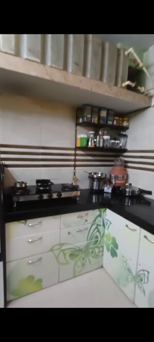 Kitchen in 1 RK Apartment at Nagari Niwara CHS, Goregaon East – for Sale