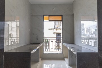 Kitchen in 3 BHK Apartment at Gokhale Road – for Sale