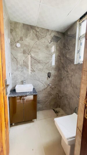 Bathroom in 3 BHK Builder Floor at Sector 1 Greater Noida – for Sale