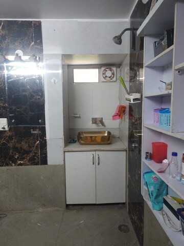 Bathroom in 2 BHK Apartment at Harsh Apartments, Sector 10 Dwarka – for Rent