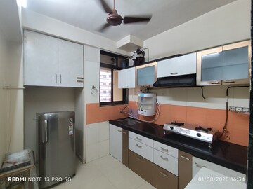 Kitchen in 1 BHK Apartment at Sai Baba Vihar Complex, Ghodbunder Road – for Rent
