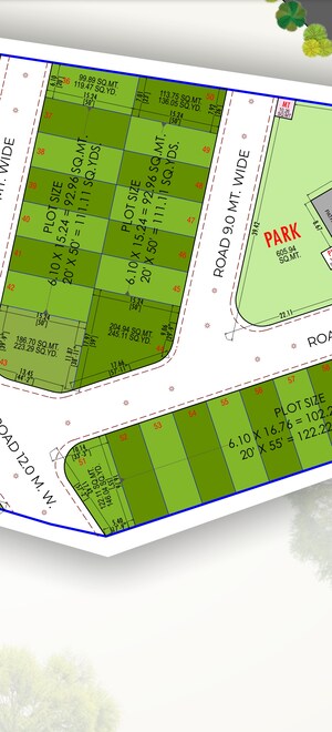  Plot – Exterior View View at Mahindra World City Jaipur, Kalwara - for Sale