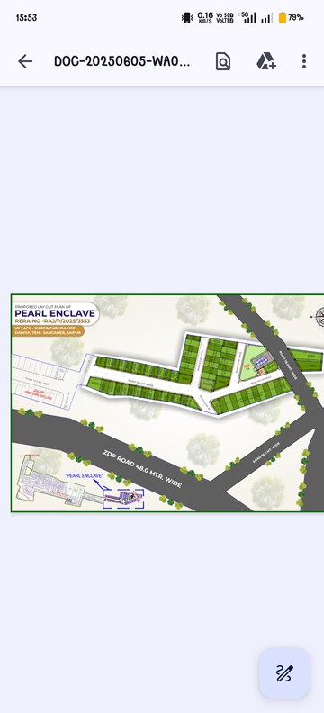  Plot For Sale in Mahindra World City Jaipur, Kalwara