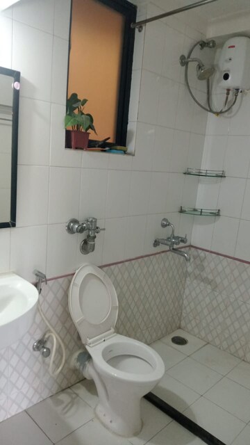 Bathroom in  Pg at Thane West – for Rent