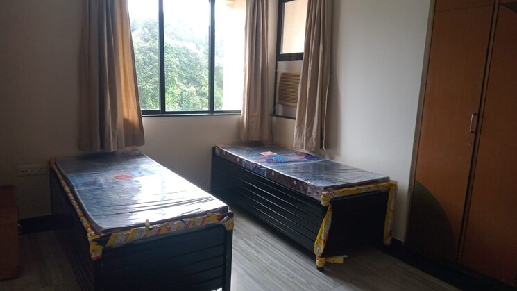 Bedroom, thane west Pg For Boys In Thane West 9021643