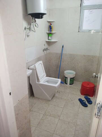 Bathroom in 2 BHK Apartment at Shree Vardhman Green Court, Sector 90 – for Rent