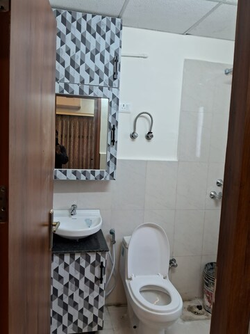 Bathroom in 1 RK Builder Floor at Sector 38 – for Rent