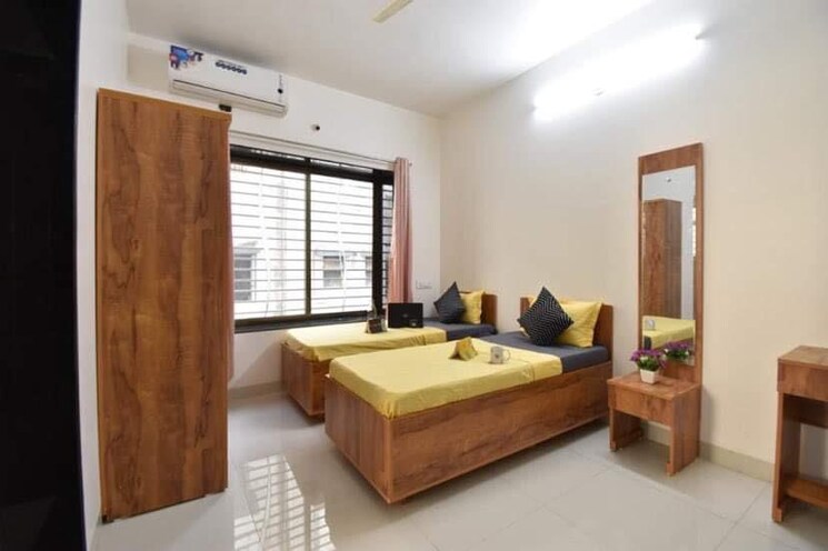 Bedroom, chandan nagar 1 Bedroom 550 Sq.Ft. Apartment In Chandan Nagar Pune 9021646