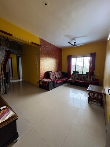 Living Room in 2 BHK Apartment at Mittal Silver Crescent, Kharadi – for Rent