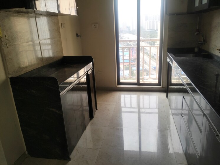 Kitchen, harmony-signature-towers 3.5 Bedroom 1100 Sq.Ft. Apartment In Owale Thane 9021696